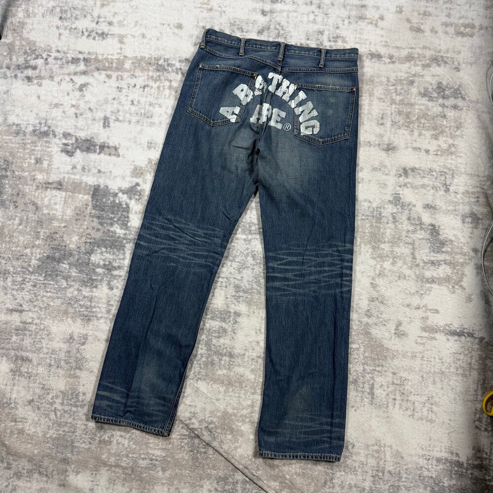 Authentic Bape 2000’s Arc Logo Jeans 34